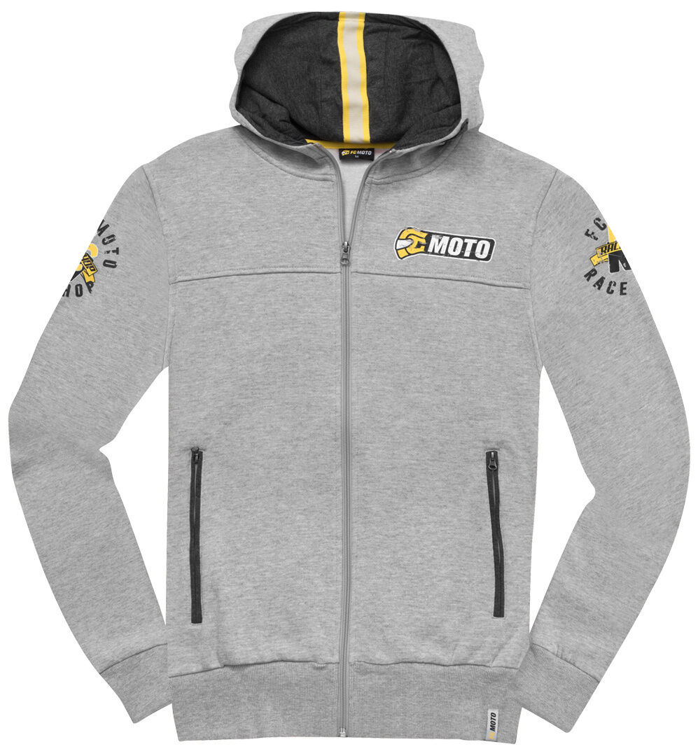 FC-Moto Effortless Zip Hoodie - Gris (S)