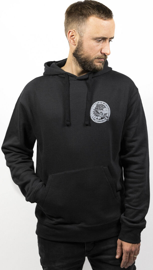 John Doe Indian V 2.0 sudadera con capucha - Negro (S)