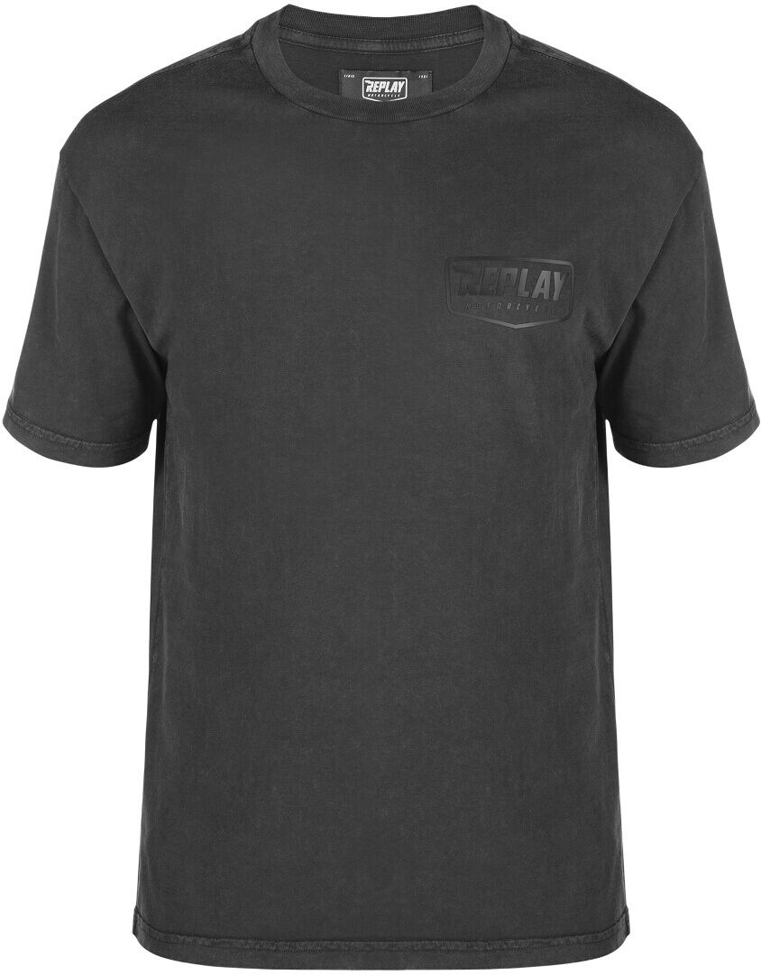 Replay Classic Camiseta - Negro (L)