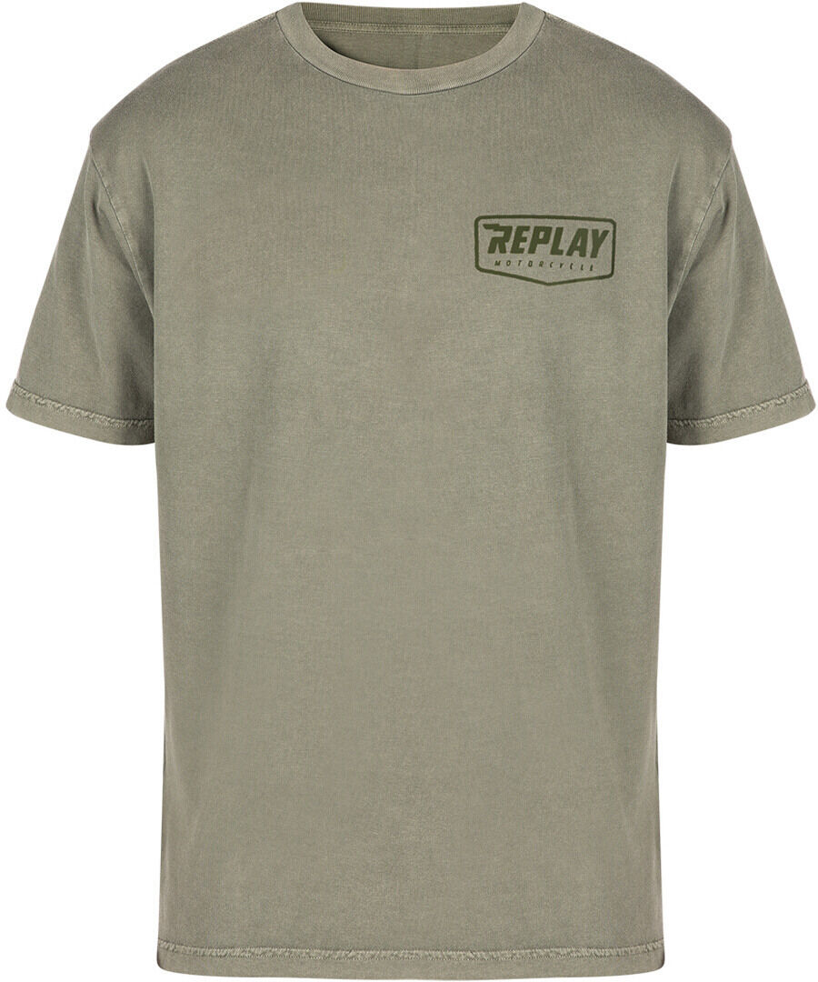 Replay Classic Camiseta - Gris (M)