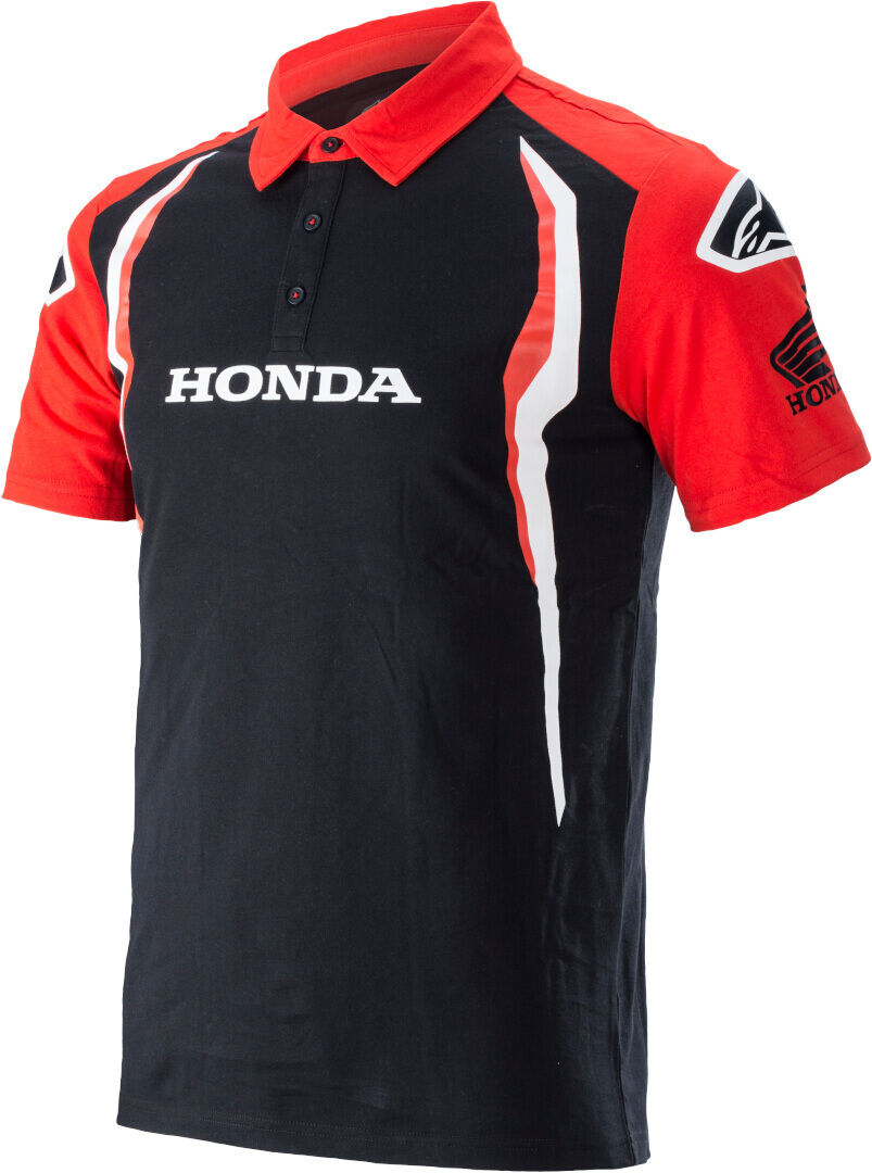 Alpinestars Honda polo - Negro Rojo (XL)