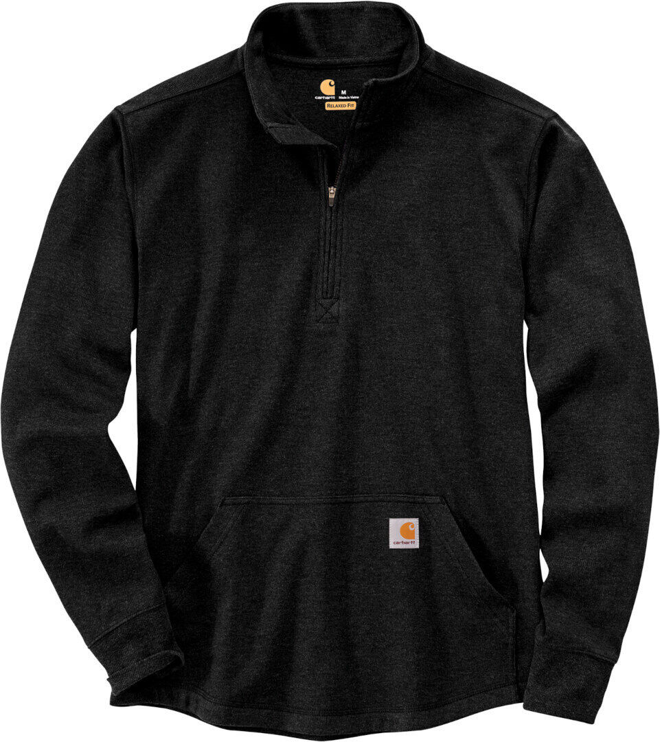 Carhartt Half Zip Thermal Camisa Longsleeve - Negro