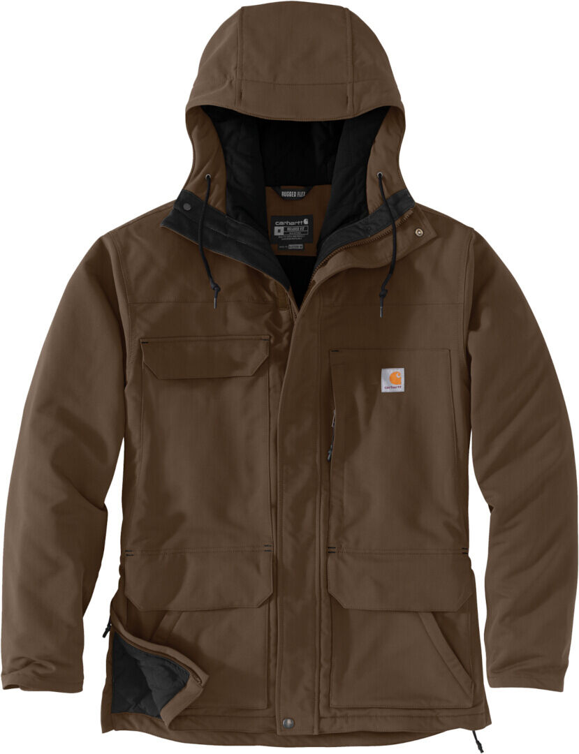 Carhartt Super Dux Bonded Chore chaqueta - Marrón (L)