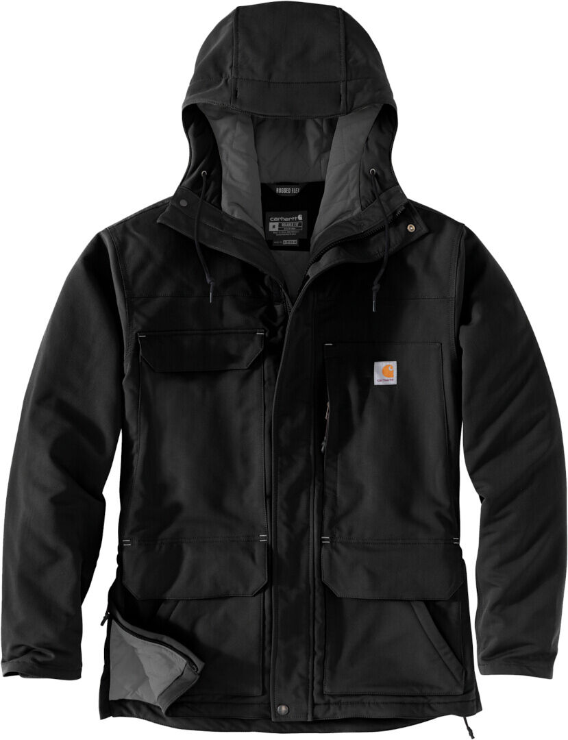 Carhartt Super Dux Bonded Chore chaqueta - Negro