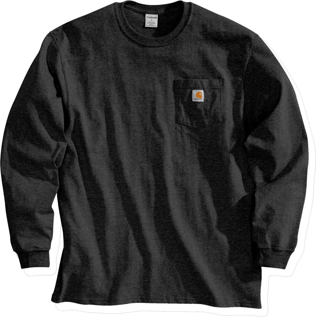 Carhartt Workwear Pocket Camisa Longsleeve - Negro (XL)