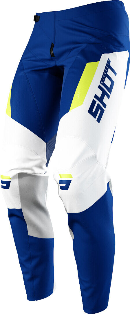 Shot Contact Chase Pantalones de Motocross - Blanco Azul (26)