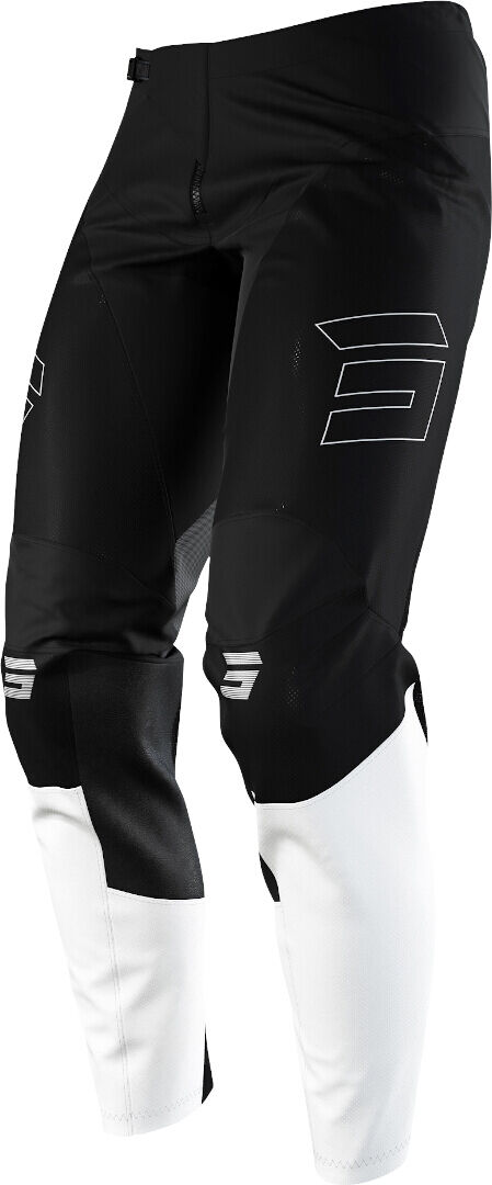 Shot Contact Shelly Pantalones de Motocross femenino - Negro Blanco (26)