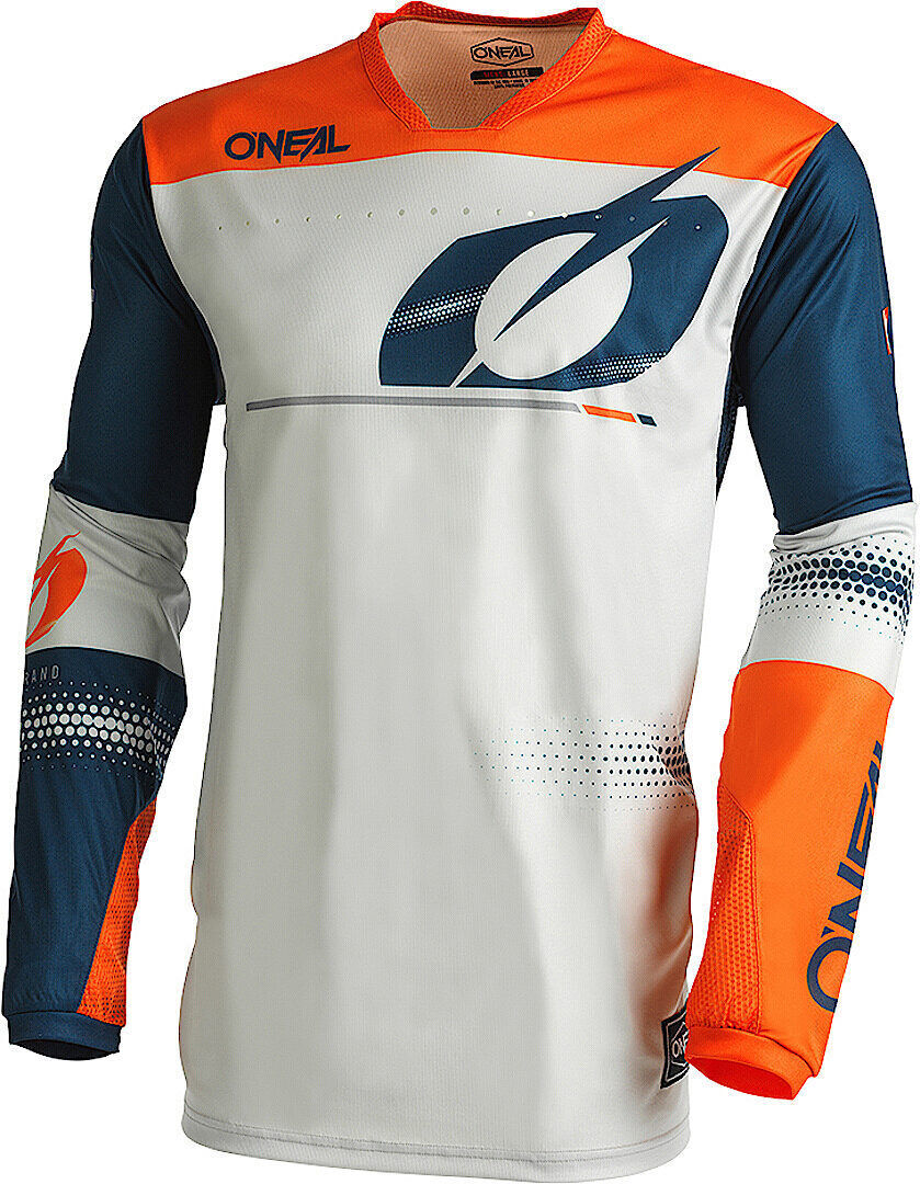 Oneal Haze Maillot de Motocross - Azul Naranja (S)