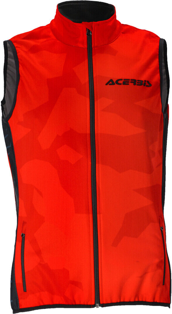 Acerbis X-Wind Chaleco de motocicleta - Rojo (M)