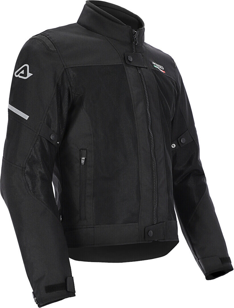 Acerbis On Road Ruby Chaqueta textil para motocicleta - Negro (S)