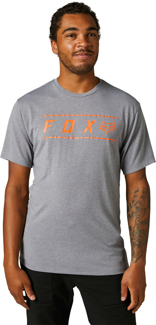 Fox Pinnacle Tech Camiseta - Gris Naranja (S)