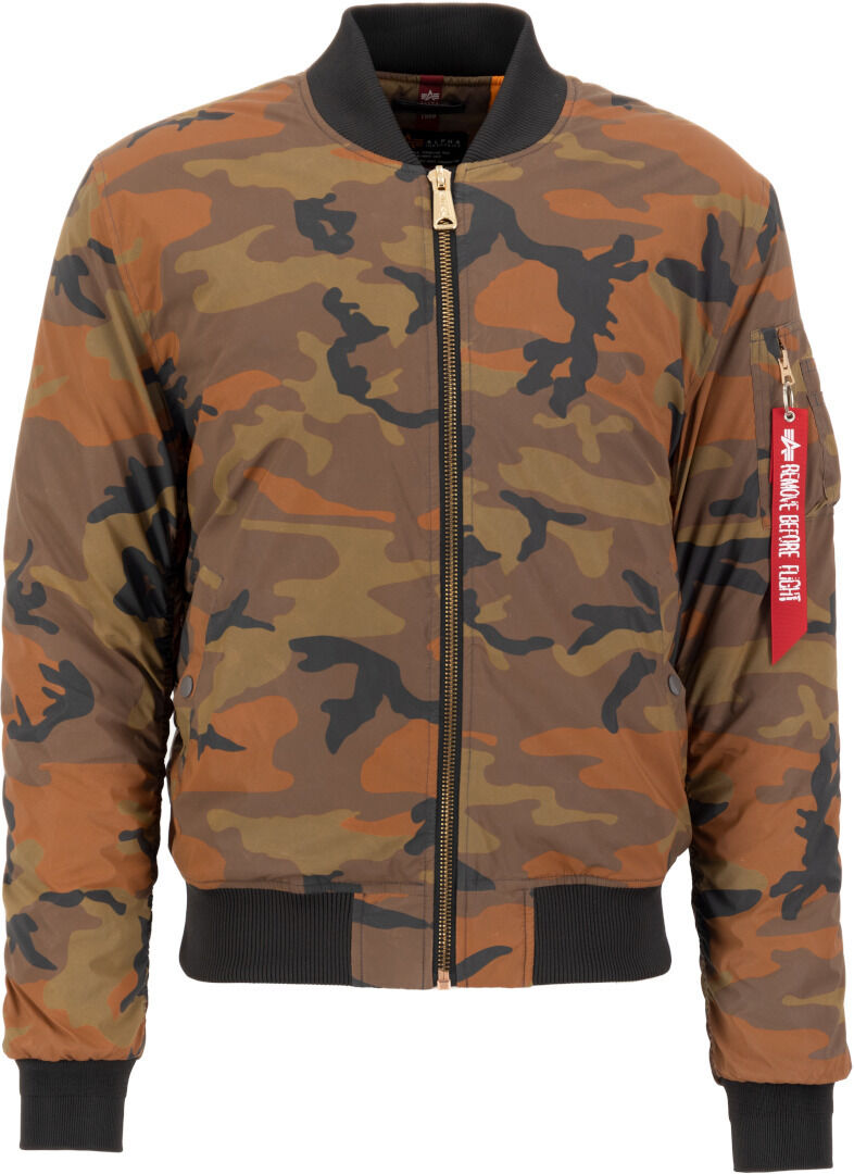 Alpha MA-1 VF 59 Reflective Camo Chaqueta - Naranja (XL)