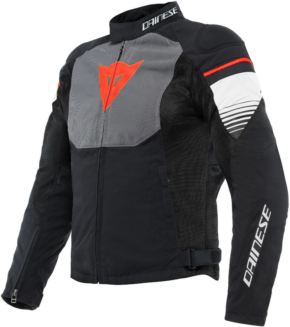 Dainese Air Fast Chaqueta textil para motocicleta - Negro Gris Blanco (52)