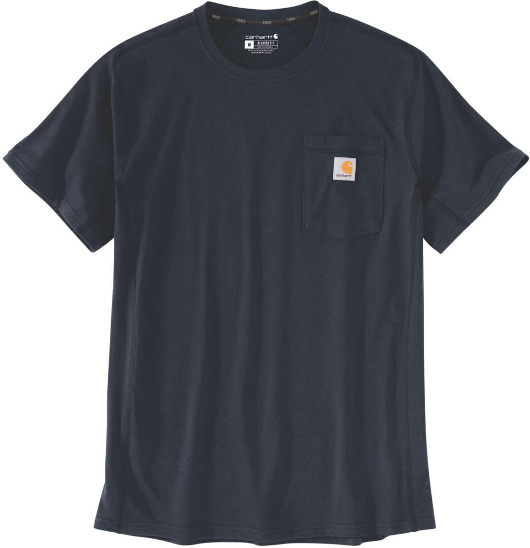 Carhartt Force Relaxed Fit Midweight Pocket Camiseta - Azul (L)