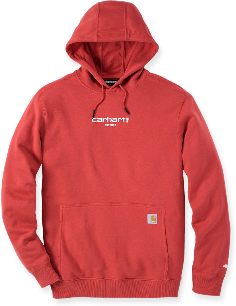 Carhartt Lightweight Logo Graphic Sudadera con capucha - Rojo (M)