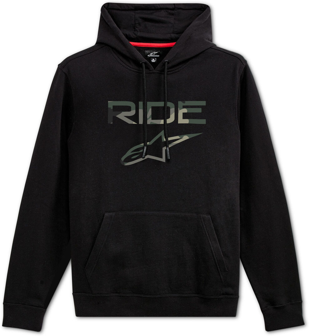 Alpinestars Ride 2.0 Camo Sudadera con capucha - Negro Multicolor