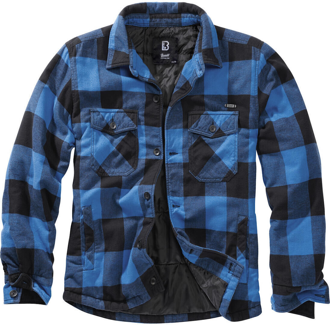 Brandit Lumber Chaqueta - Negro Azul