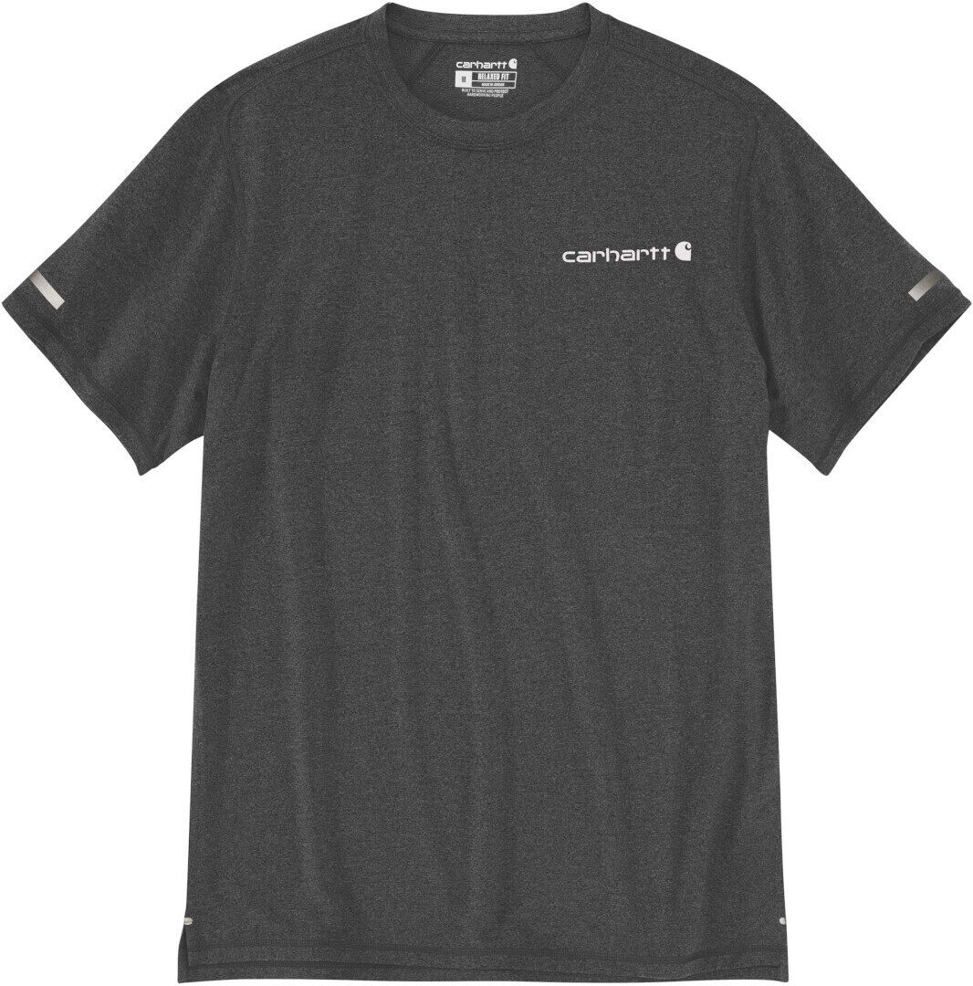 Carhartt Lightweight Durable Relaxed Fit Camiseta - Negro Gris (2XL)