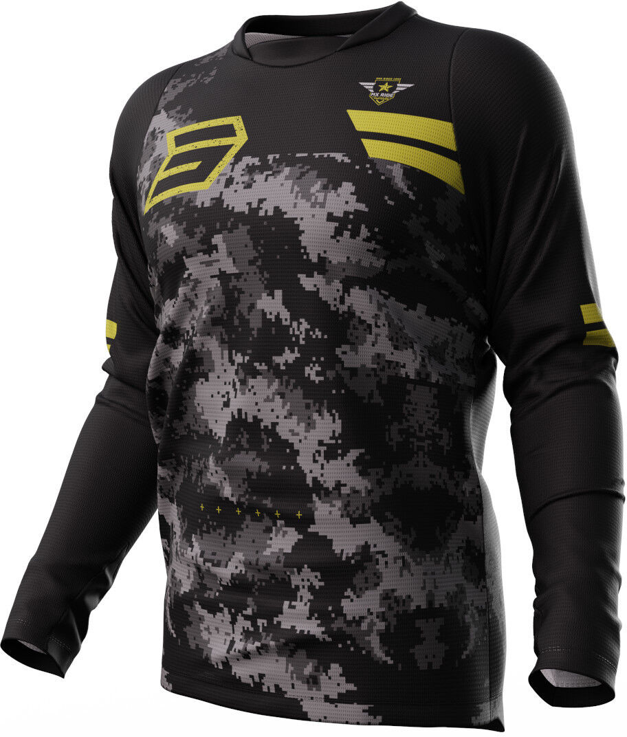 Shot Devo Army Maillot de Motocross - Negro Oro (L)