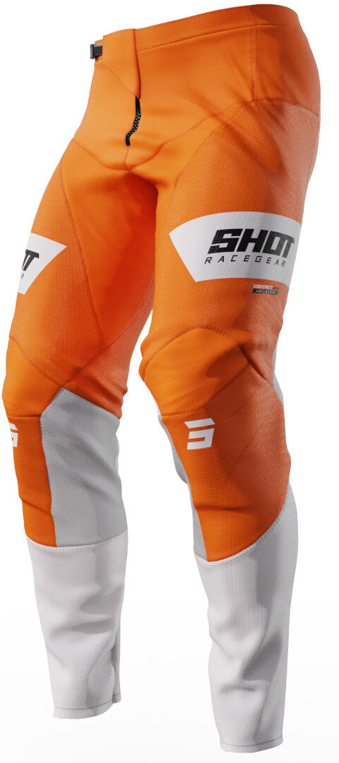 Shot Contact Scope Pantalones de motocross - Blanco Naranja (26)