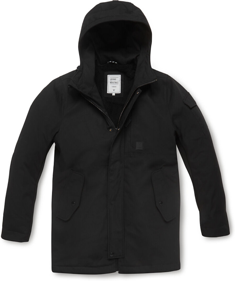 Vintage Industries Gus Parka - Negro (L)