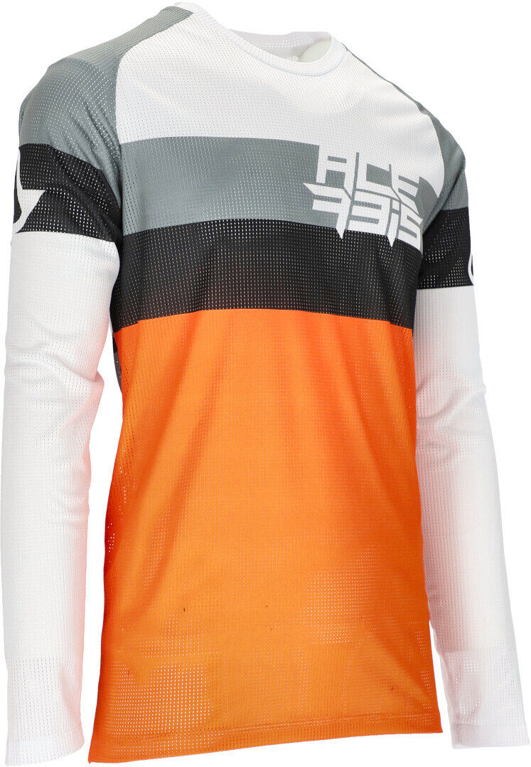 Acerbis MX J-Windy 3 Maillot de motocross - Blanco Naranja (3XL)