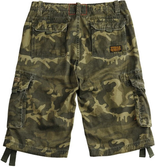 Alpha Jet Camo Shorts - Verde Multicolor (33)