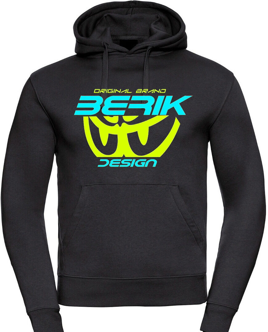 Berik The New Eye Sudadera con capucha - Negro Azul Amarillo