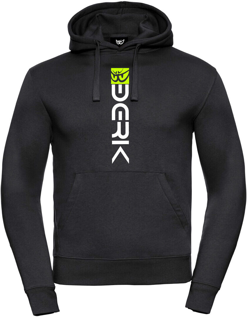 Berik Digital Sudadera con capucha - Negro Blanco (L)