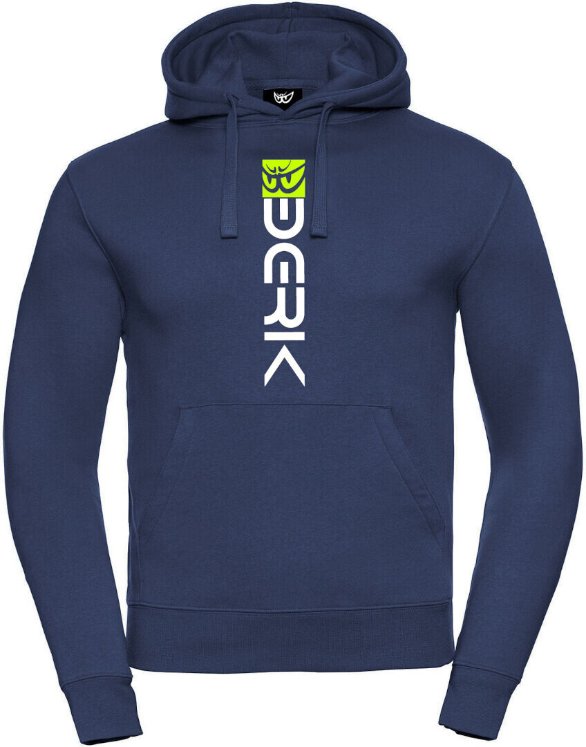 Berik Digital Sudadera con capucha - Blanco Azul (M)