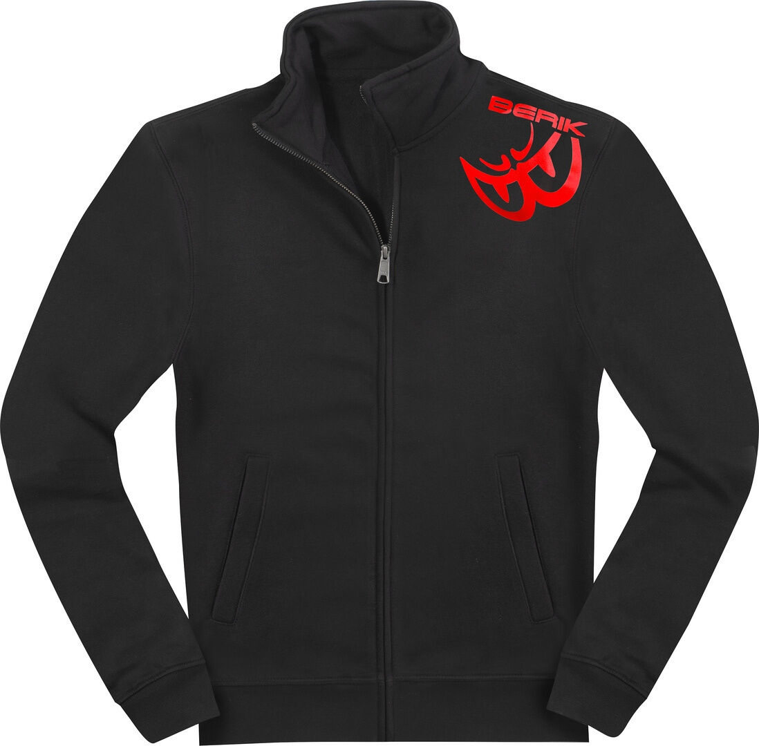 Berik Paddock Evo Chaqueta de sudor - Negro Rojo (M)