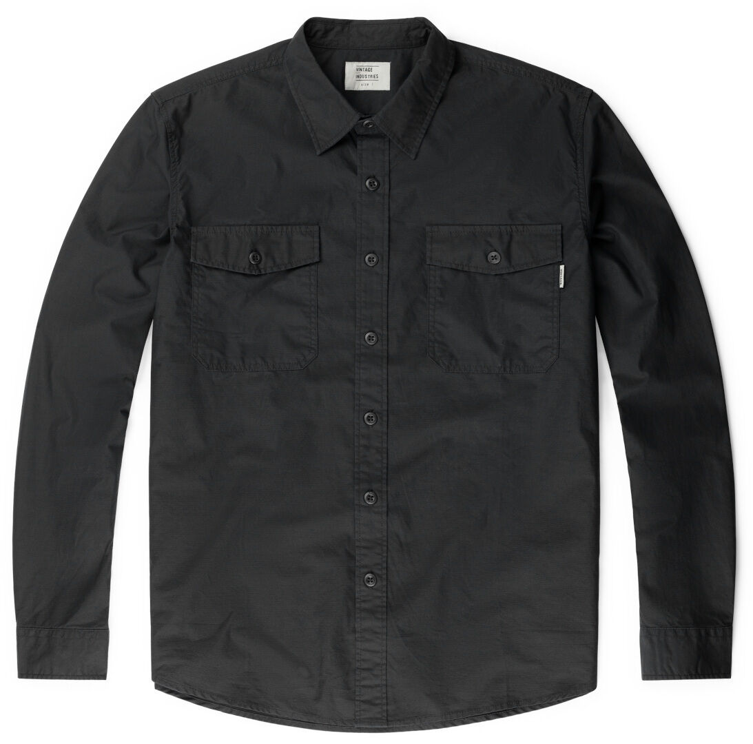 Vintage Industries Boston Camisa - Negro (M)