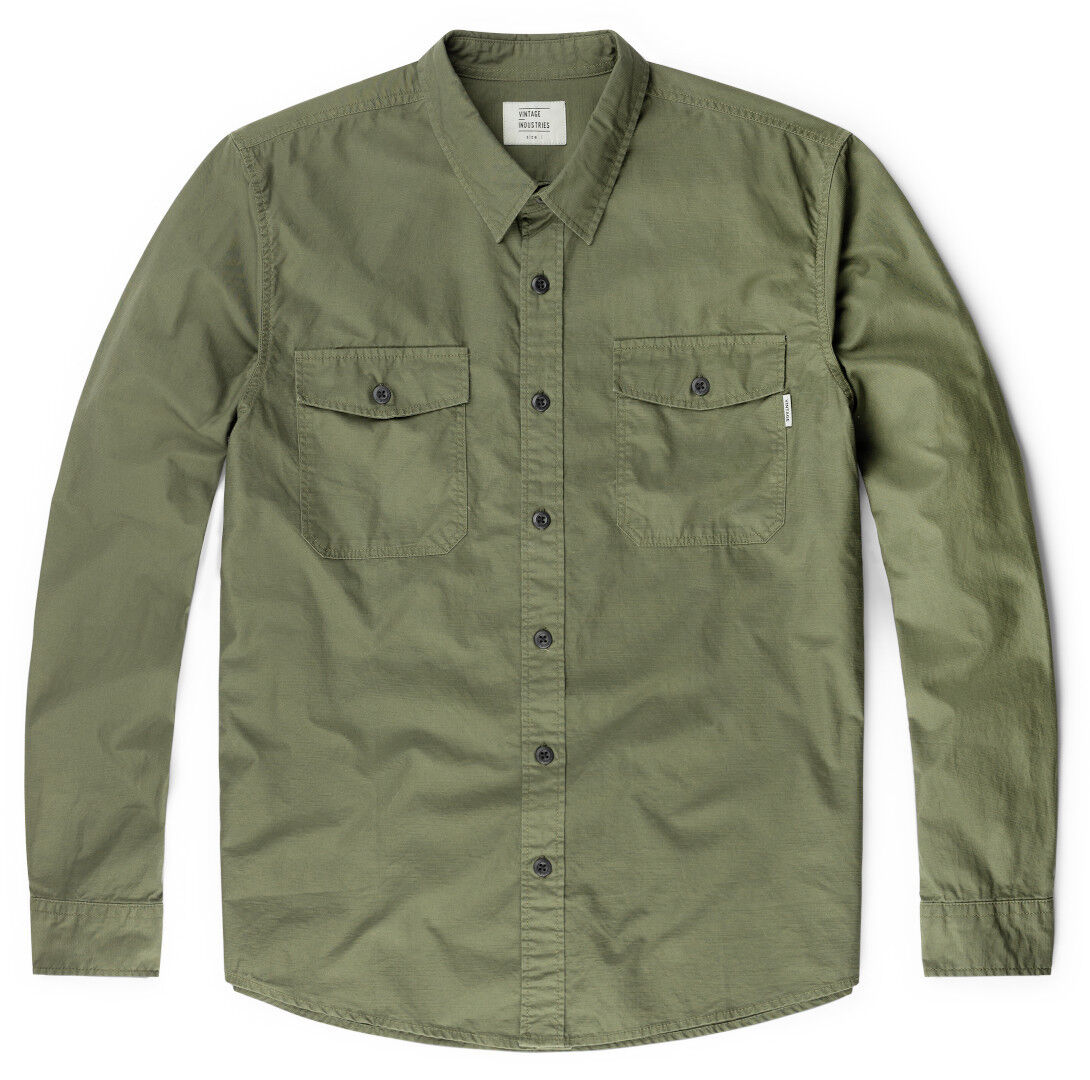 Vintage Industries Boston Camisa - Verde (L)