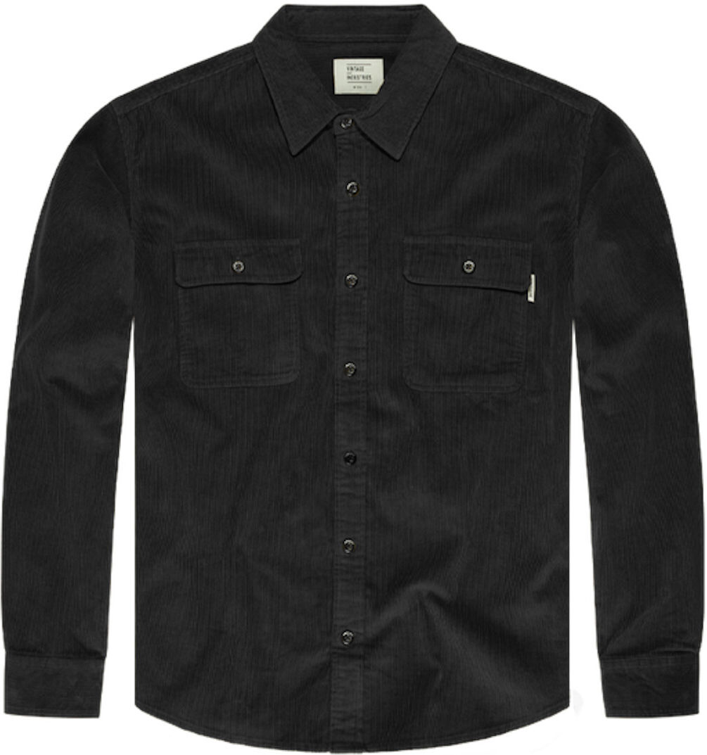 Vintage Industries Brix Camisa - Negro (2XL)