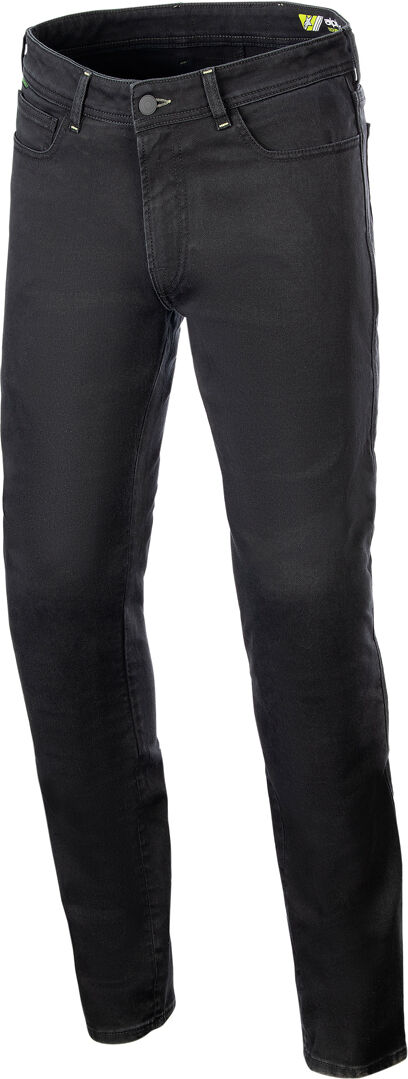 Alpinestars Copper V3 Denim Pantalones textiles de motocicleta - Negro (34)