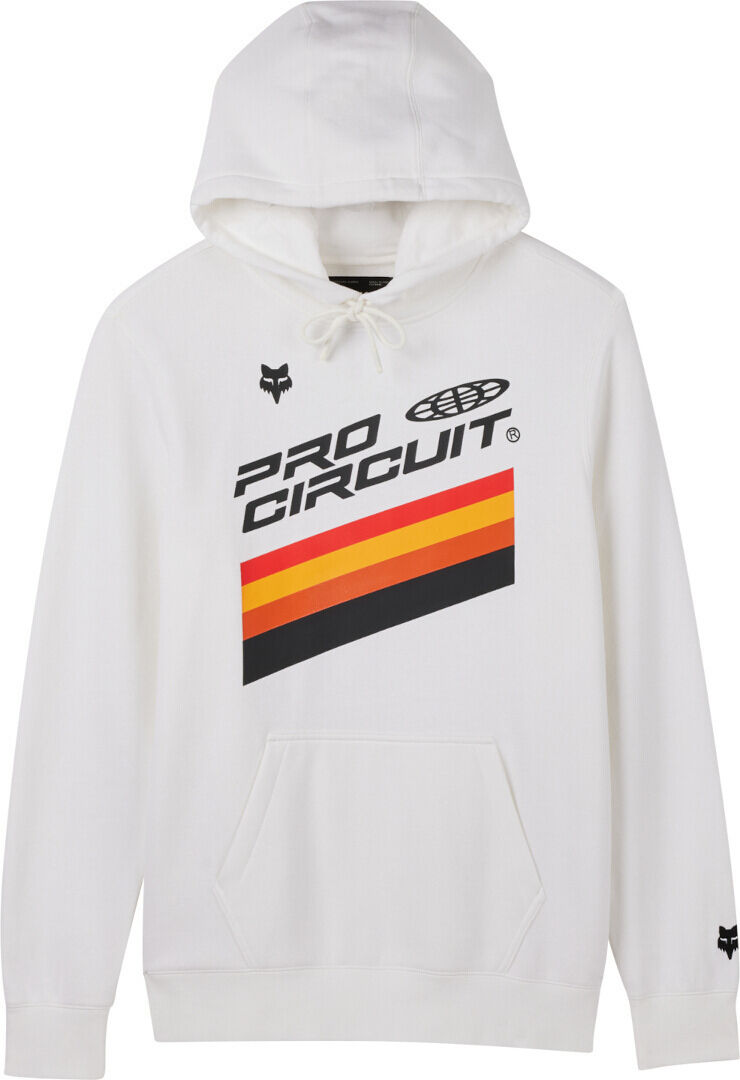 Fox Pro Circuit 2023 Sudadera con capucha - Negro Blanco Rojo (XL)