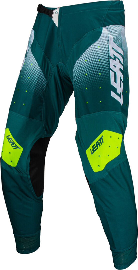 Leatt 4.5 Lite Gradient 2024 Pantalones de motocross - Blanco Verde (M)