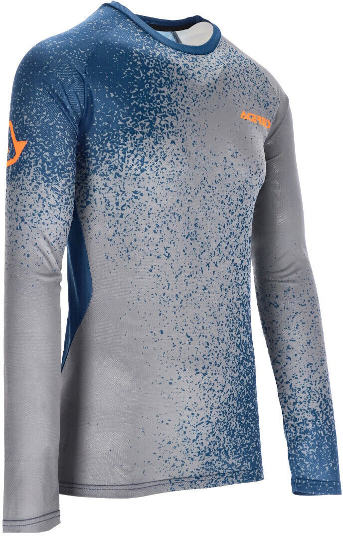 Acerbis X-Duro 2.0 Maillot de motocross - Gris Azul (S)