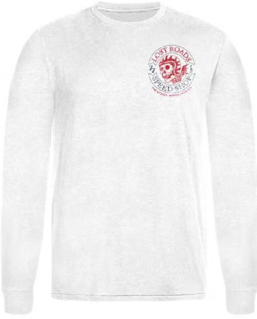 Rokker Speed Shop Manga larga - Blanco (3XL)