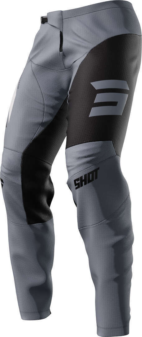 Shot Devo Star Pantalones de motocross - Negro Gris (38)