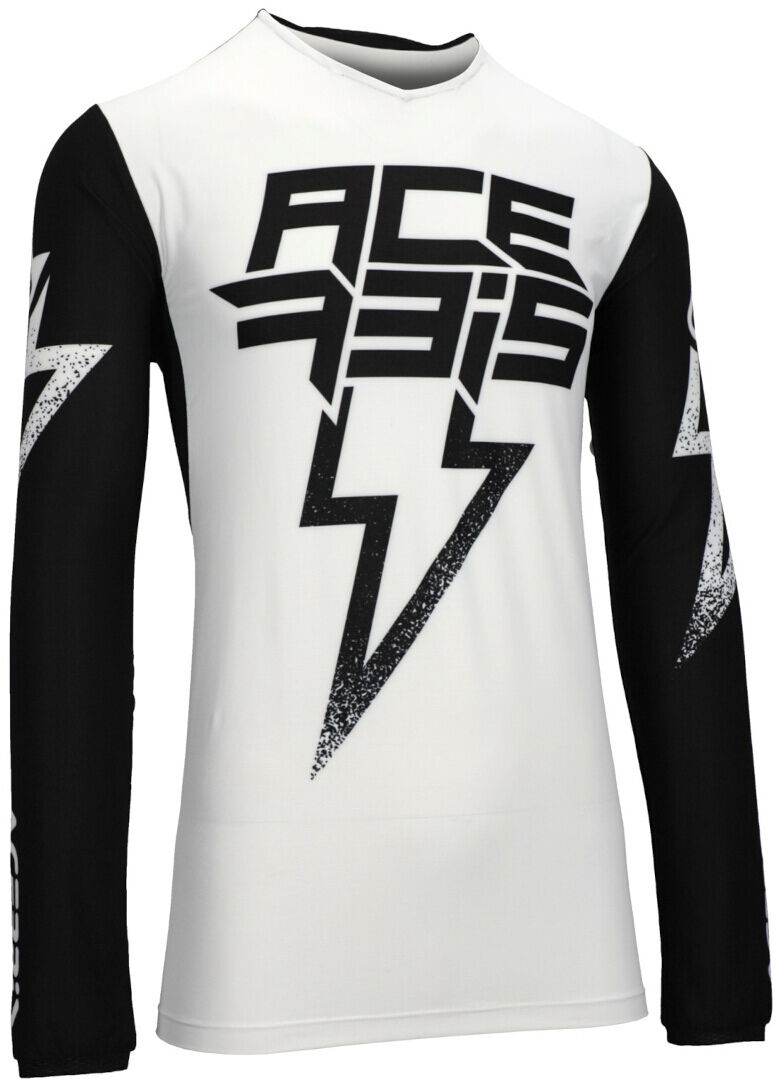 Acerbis X-Flex Blizzard Maillot de motocross - Negro Blanco