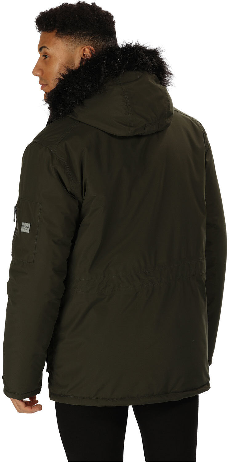 Regatta salinger chaqueta impermeable insulada hombre Verde (L)