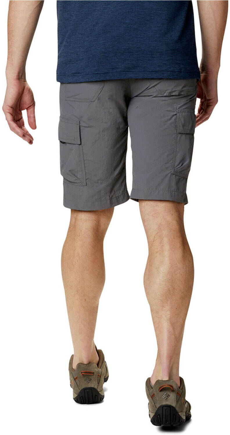 Columbia silver ridge pantalón corto montaña hombre Gris (38)