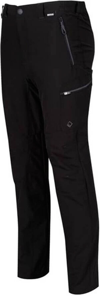 Regatta highton pantalón montaña hombre Negro (38)