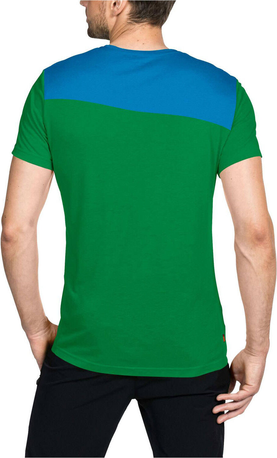 Vaude sveit shirt camiseta montaña manga corta hombre Verde (L)