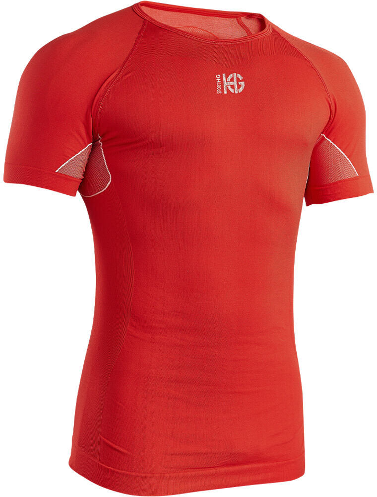 Sporthg eleven camiseta técnica manga corta hombre Rojo (M)