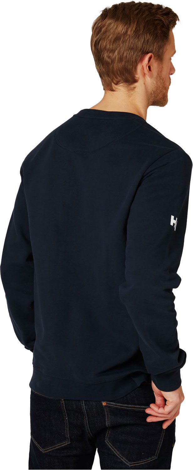 Helly Hansen crew Sudaderas Montaña Hombre Marino (L)