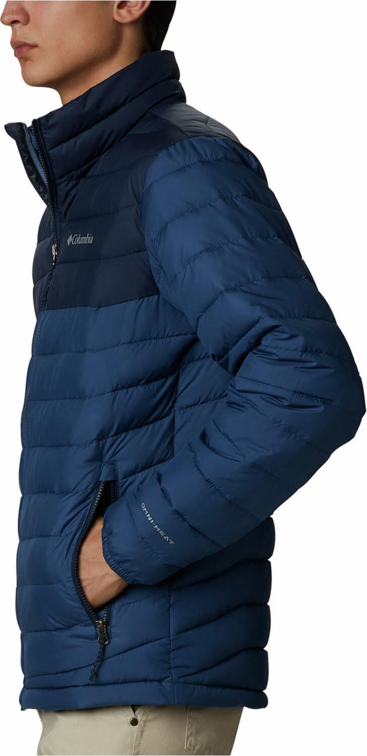 Columbia powder lite chaqueta outdoor hombre Azul (S)