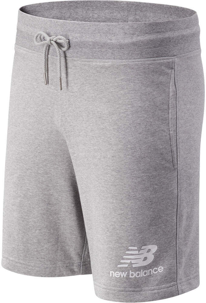 New Balance essentials stacked logo bermudas hombre Gris (XL)