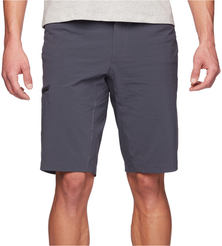 Black Diamond valley shorts pantalón corto montaña hombre Gris (32)